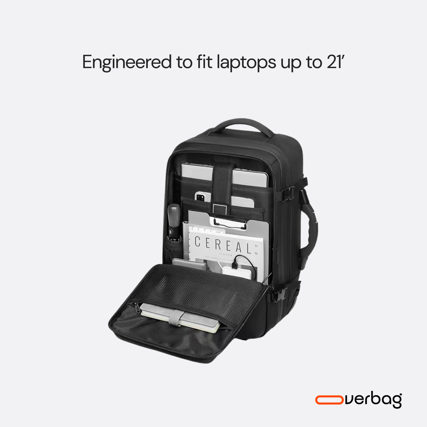 Overbag M1 - 55 Wheeled Compression Travel Backpack