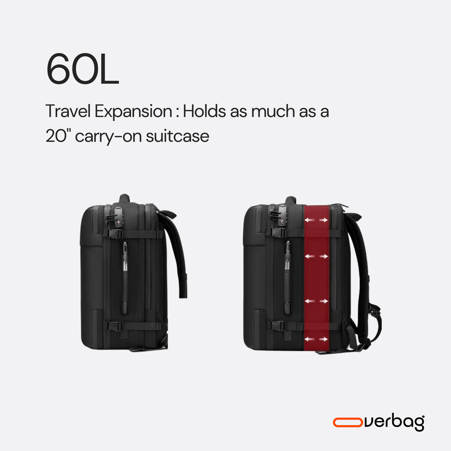 Overbag V1 - Compression Travel Backpack