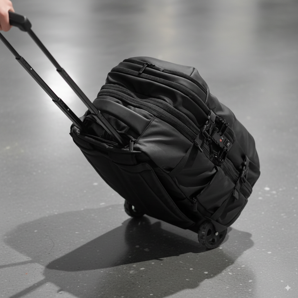 Overbag M1 - 55 Wheeled Compression Travel Backpack